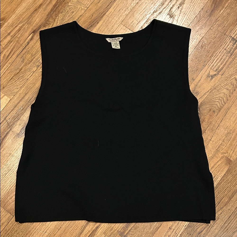 Elegant Black Sleeveless Tank Top